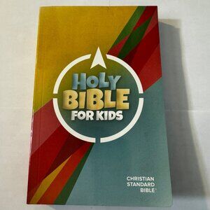 Holy Bible for kids 2023 like new softcover Standard Bible Edition